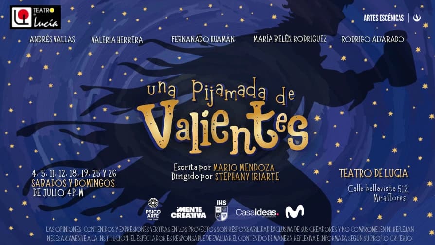 Una Pijamada de Valientes — Infantil — NEW_TEATRO_LUCIA