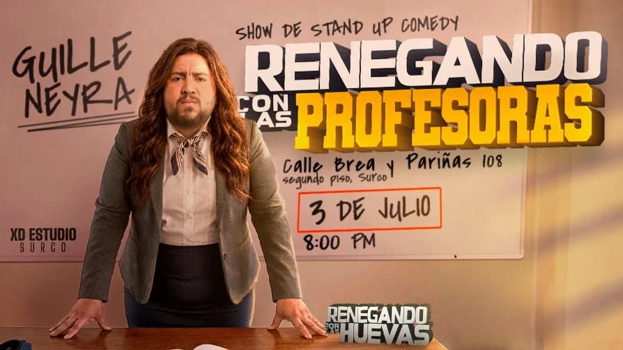 Renegando con las Profesoras – Guille Neyra — Teatro