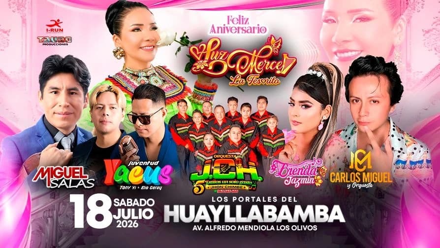 Aniversario de Luz Merced "La Tesorito" — Concierto