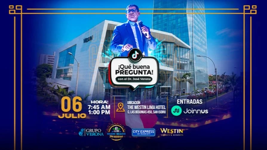 ¡Qué Buena Pregunta! con el Dr. José Verona — Conferencia