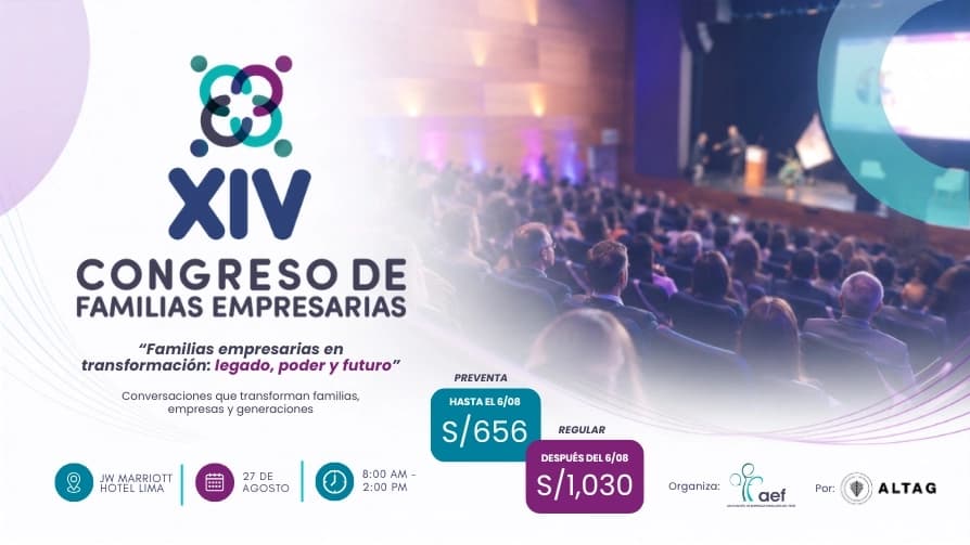 XIV Congreso de Familias Empresarias — Conferencia