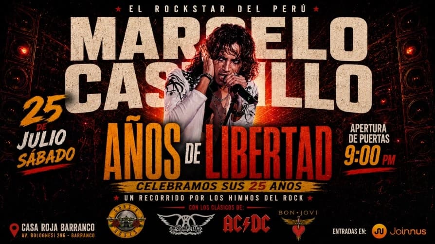 Años de Libertad - Marcelo Castillo en Vivo — Concierto