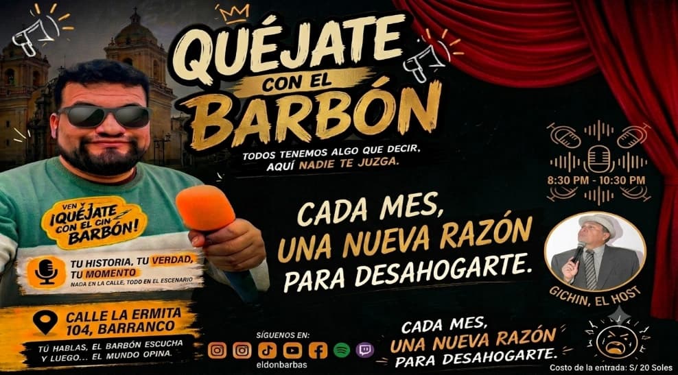Quéjate con el Barbón — Teatro