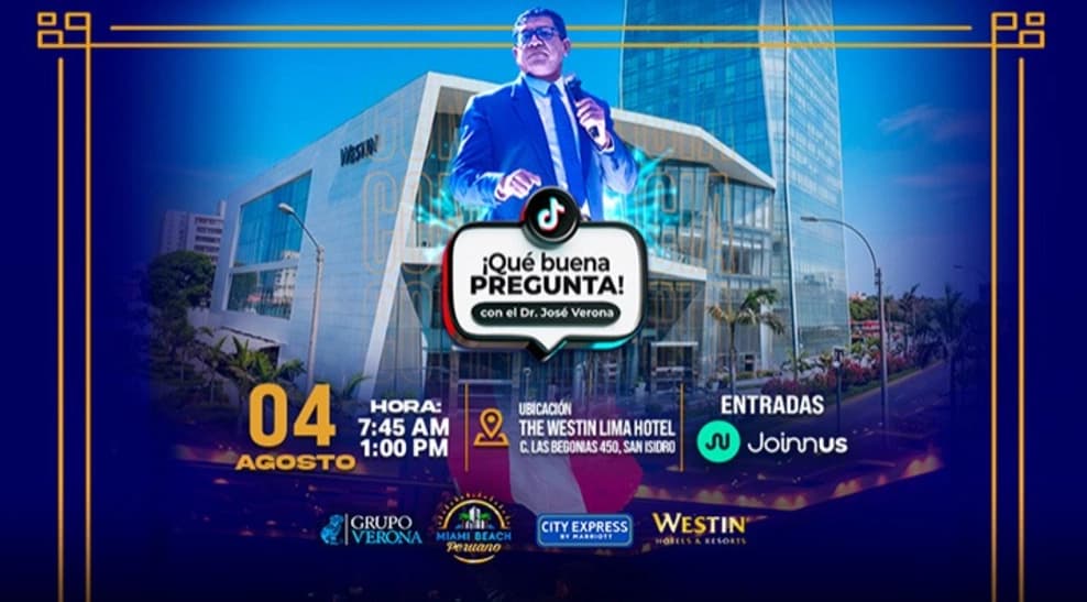 ¡Qué Buena Pregunta! con el Dr. José Verona — Conferencia