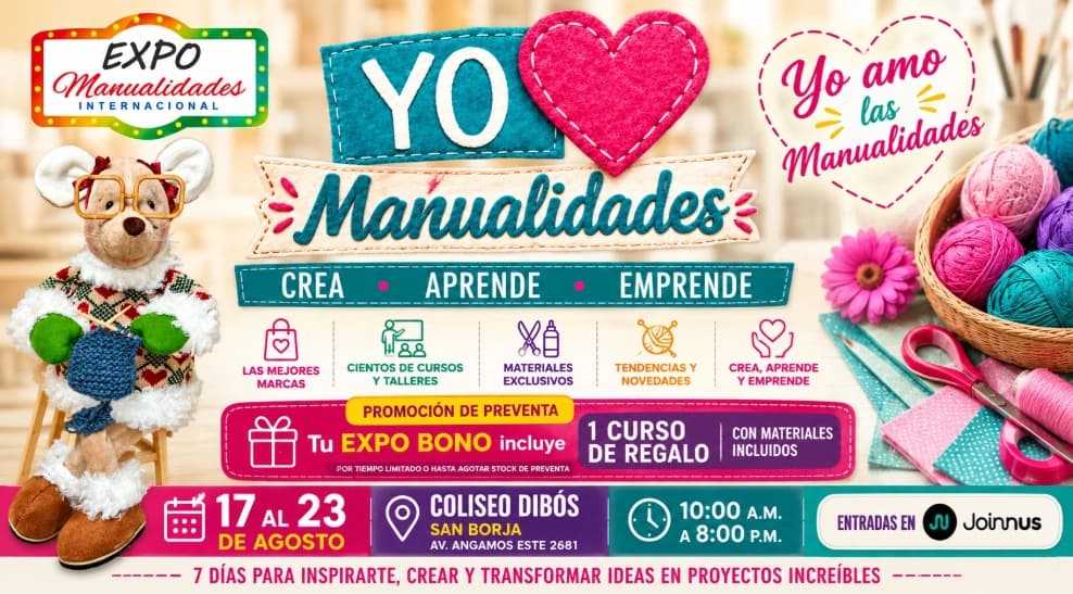 Expo Manualidades Internacional Lima Dibós 2026 — Exposición