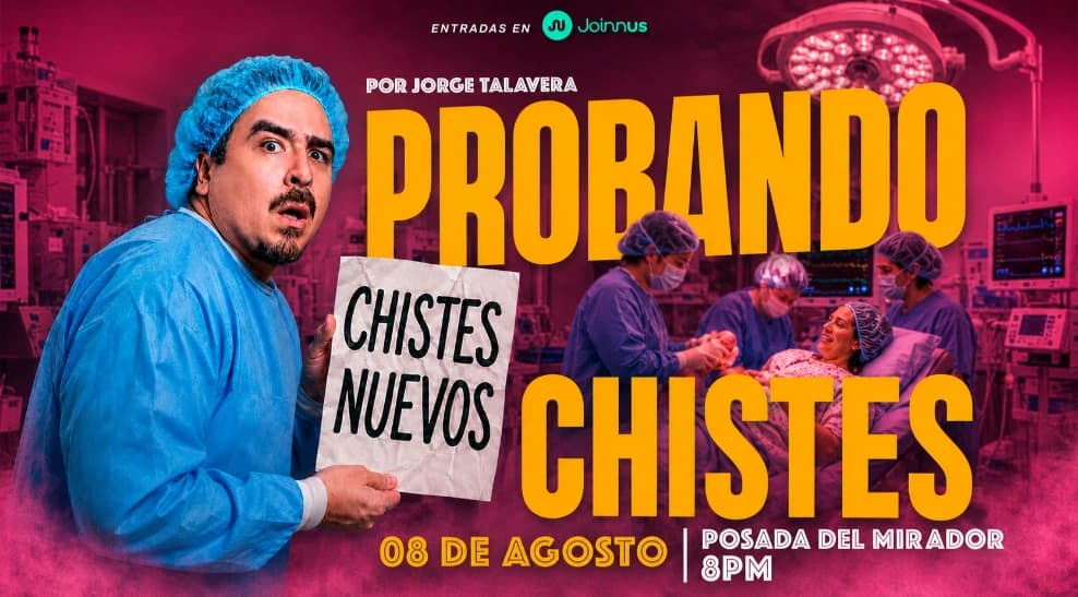 Jorge Talavera – Probando Chistes — Teatro