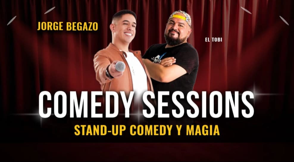 Jorge Begazo presenta "Comedy Sessions" — Teatro