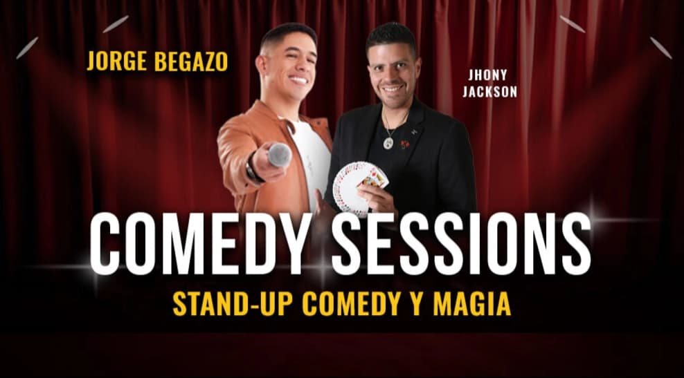 Jorge Begazo presenta "Comedy Sessions" — Teatro