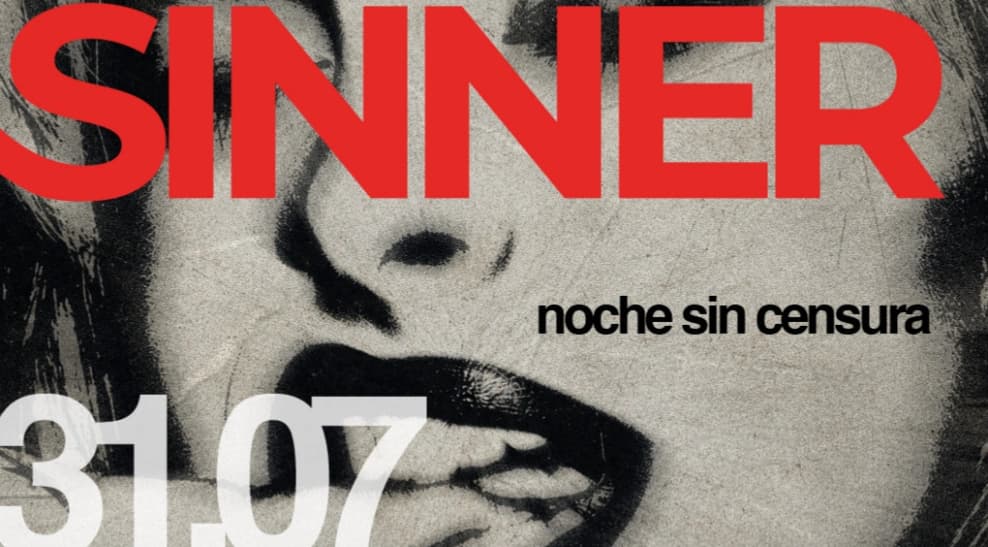 Sinner, noche sin censura en Le París — Otro