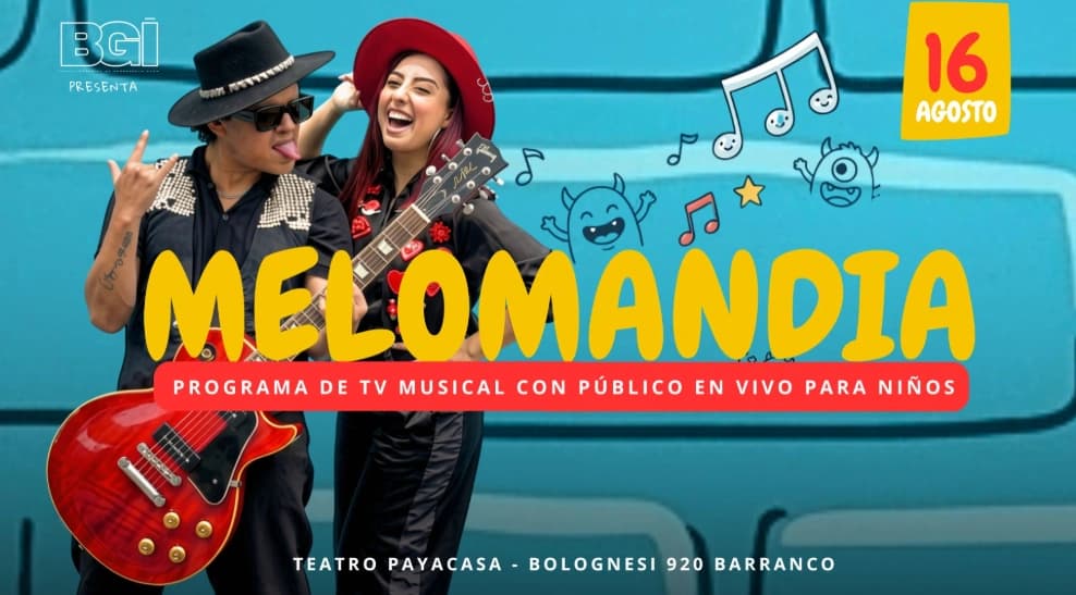 Melomandía: concierto de TV en vivo para niños — Infantil