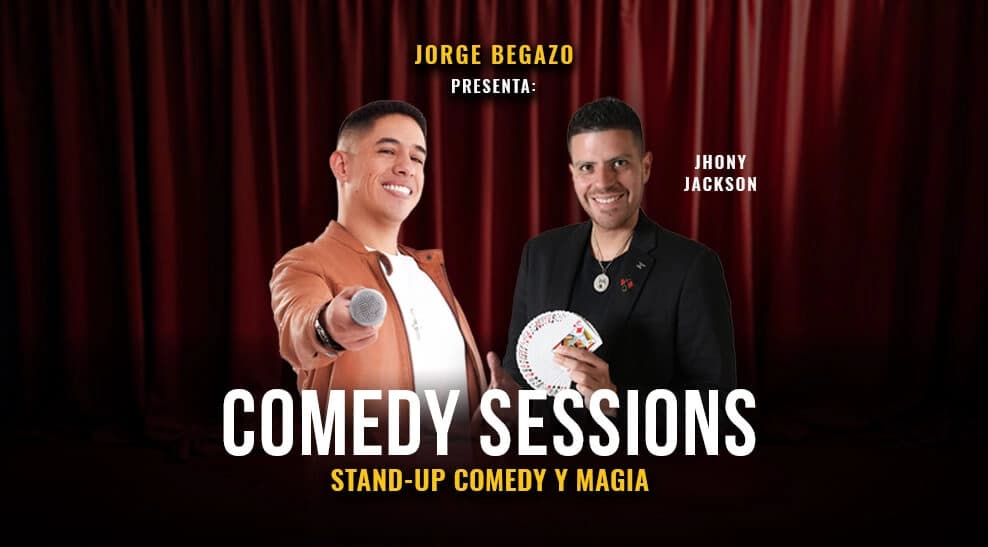 Jorge Begazo presenta «Comedy Sessions» — Teatro