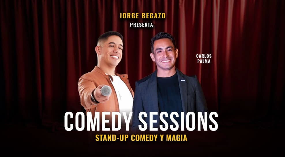 Jorge Begazo presenta «Comedy Sessions» — Teatro