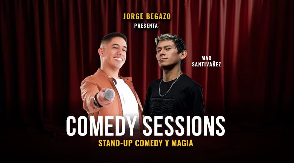 Jorge Begazo presenta «Comedy Sessions» — Teatro