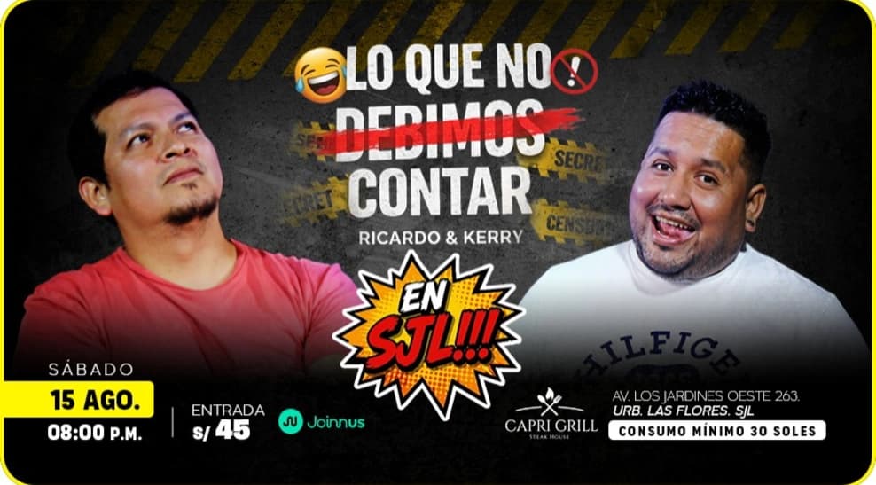 Lo que No Debimos de Contar: Cerro TV en vivo — Teatro