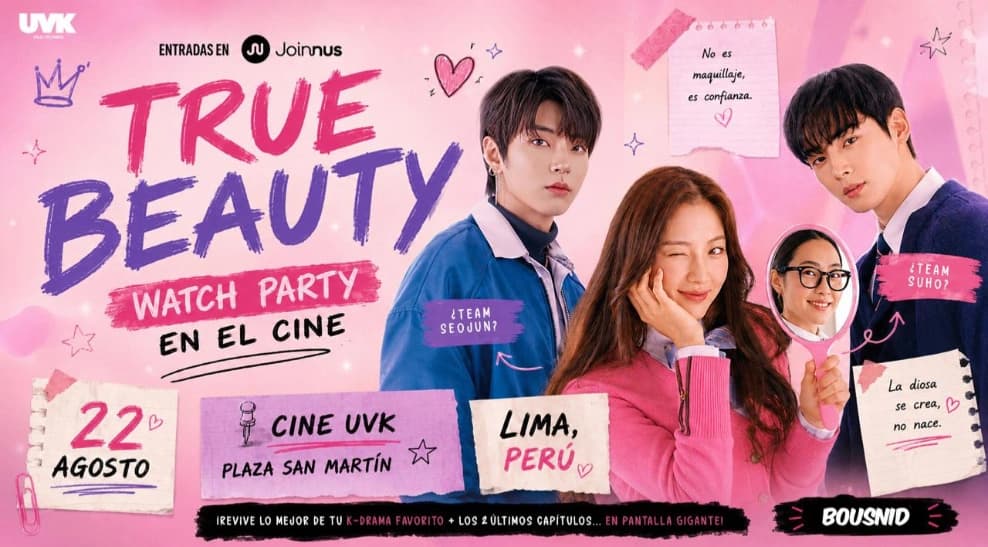 True Beauty: watch party en el cine — Cine