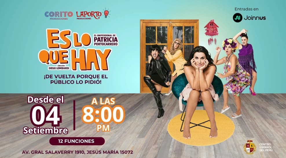 Es lo que hay — Teatro — Teatro Antonio Banderas del Centro Español