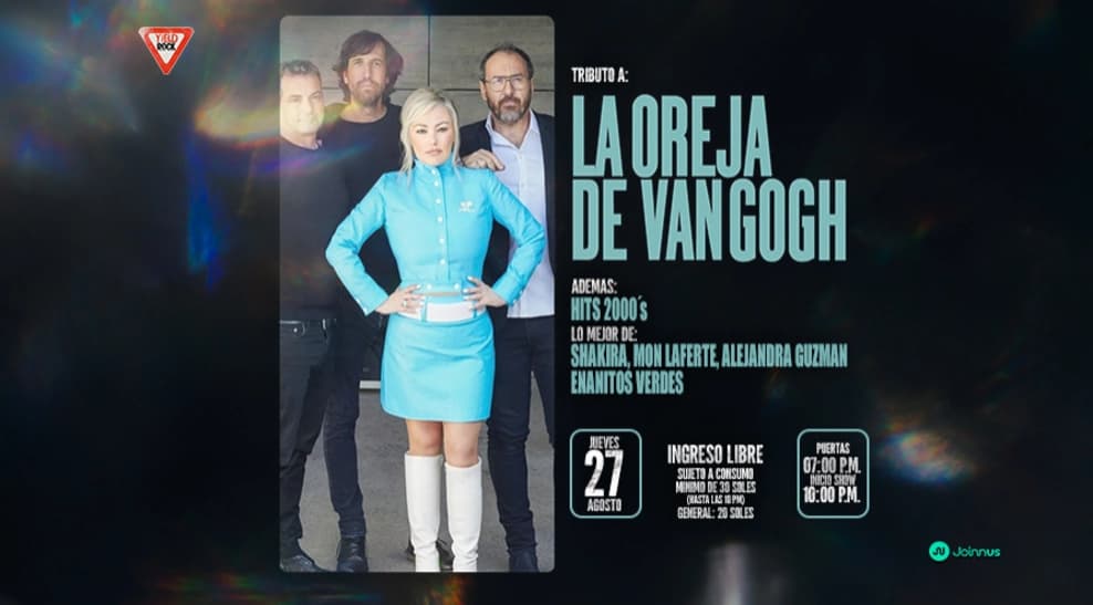 Tributo a La Oreja de Van Gogh — Concierto