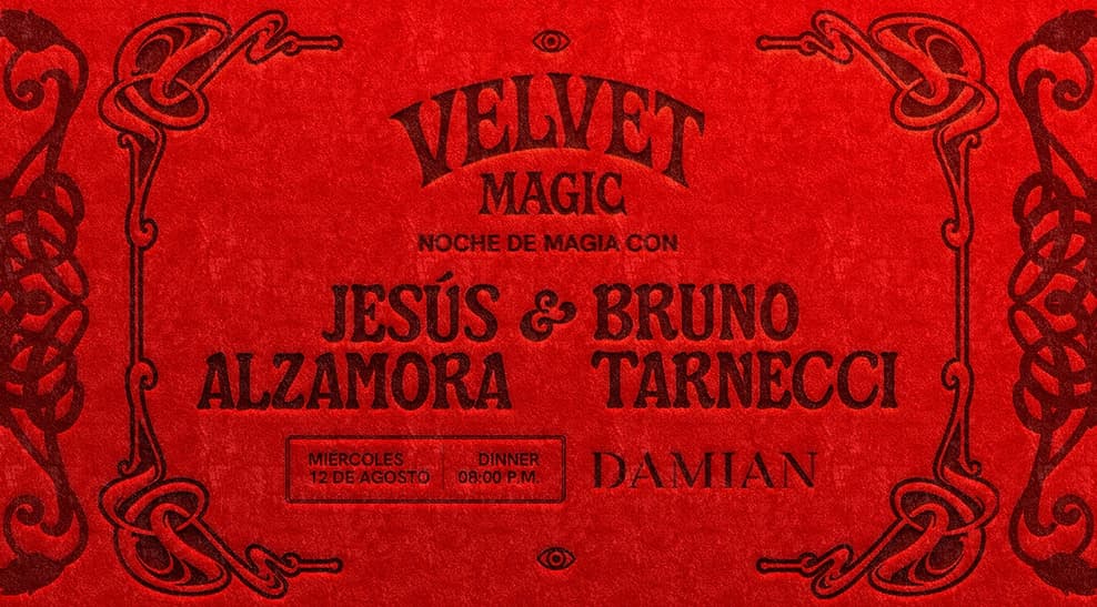 Velvet Magic: una noche de magia en Damián — Teatro