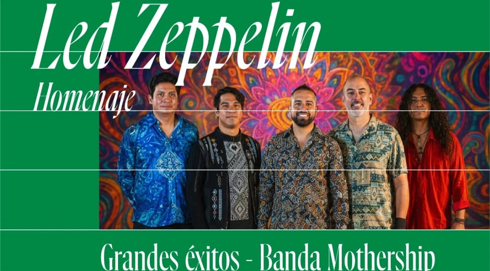 Tributo a Led Zeppelin con Mothership en el Cocodrilo Verde — Concierto — COCODRILO_VERDE_2025