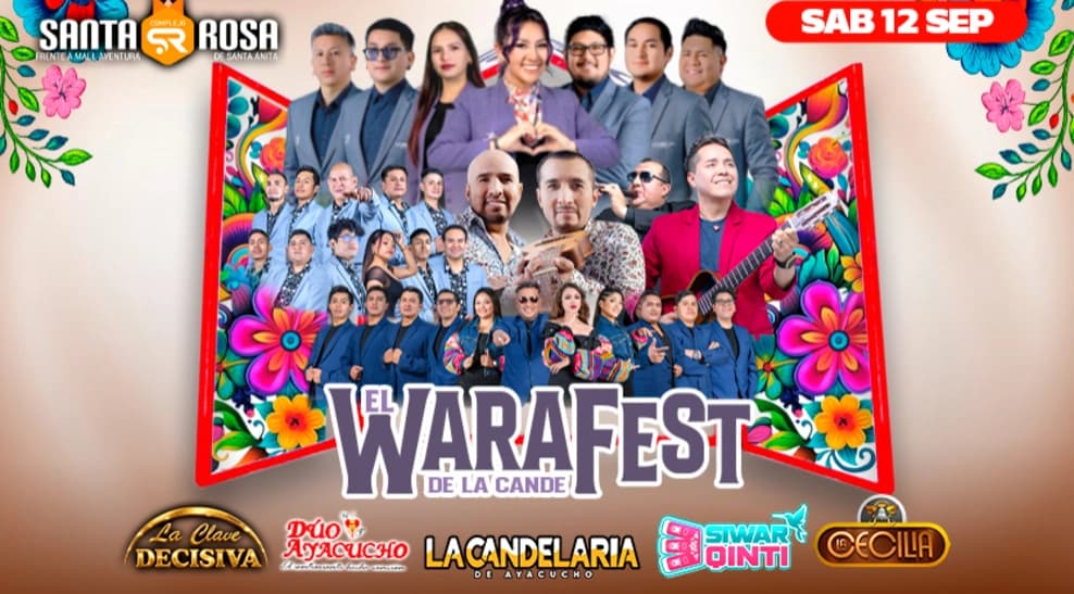El WaraFest de La Cande en El Complejo Santa Rosa — Festival