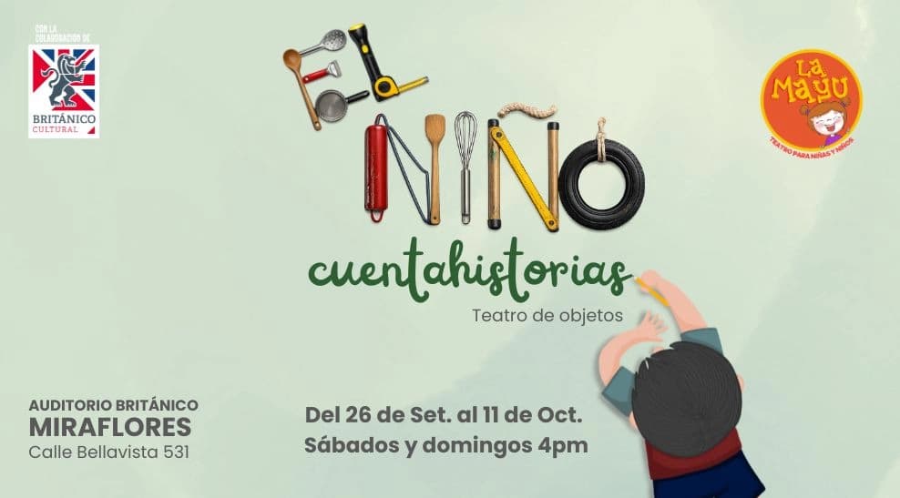 El niño cuentahistorias — Infantil