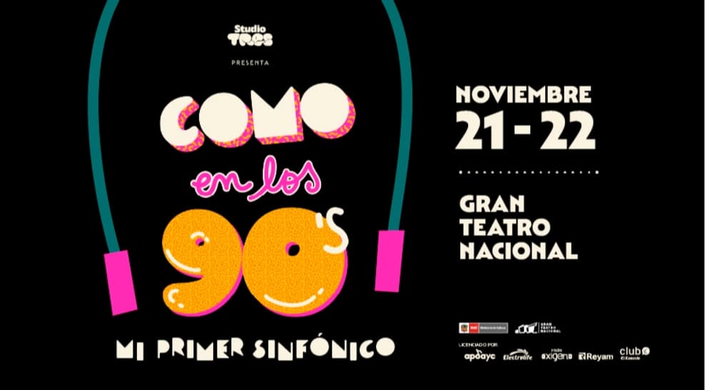 Mi primer sinfónico: Como en los 90's — Concierto — GTN_2025