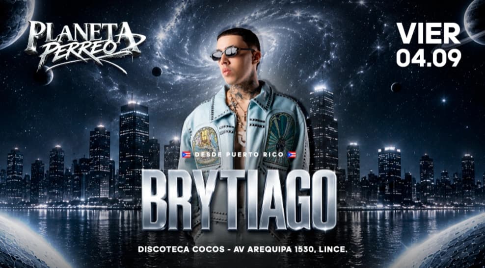 Brytiago en Planeta Perreo — Concierto — DISCOTECA COCOS TREBOL CLAN
