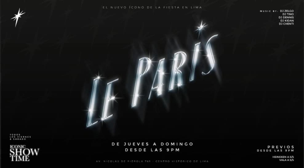 Blackout Sexy Edition - Le París — Otro