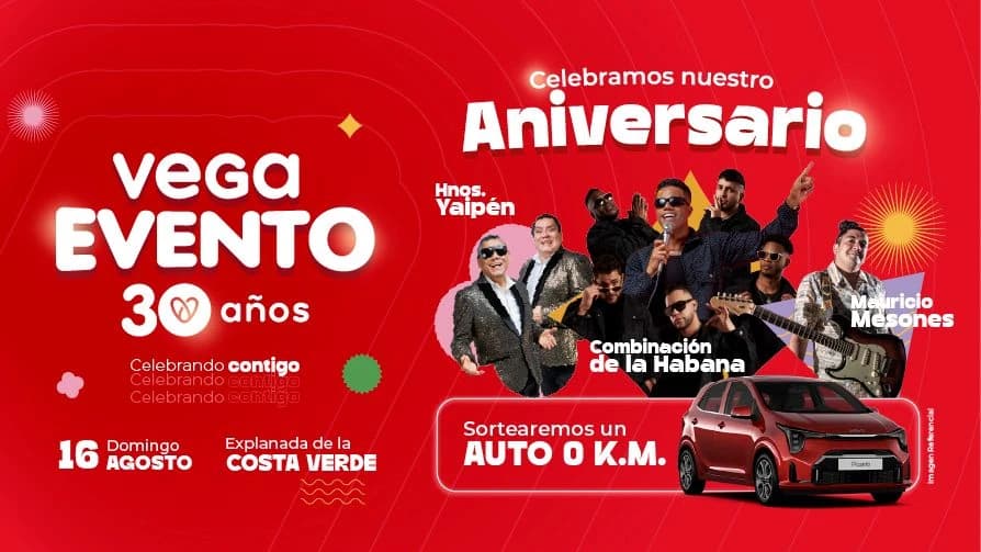 Vega Evento - 30 Años — Festival