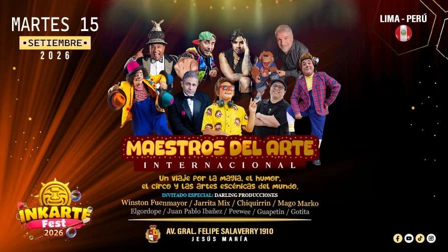 Maestros del Arte Internacional — Infantil — Teatro Antonio Banderas del Centro Español
