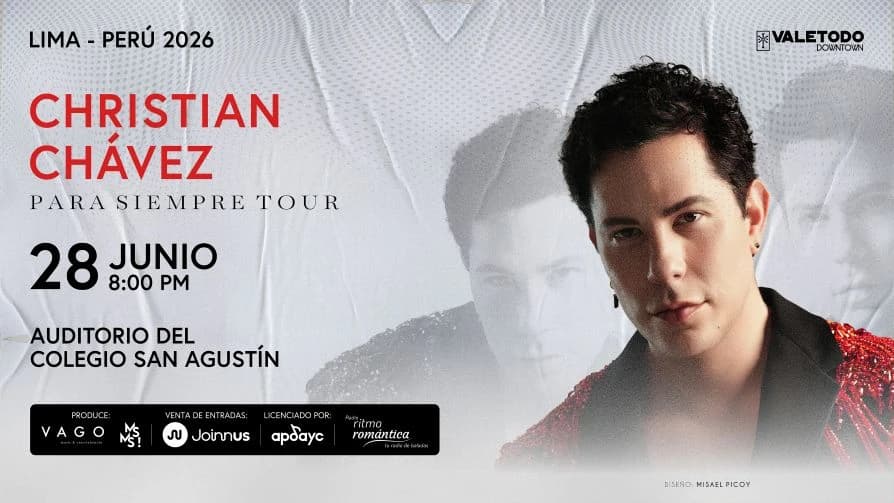 Christian Chávez en Concierto — Para Siempre Tour — Concierto