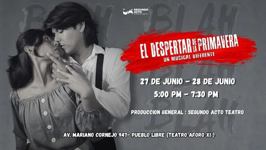 El despertar de la Primavera Un musical diferente — Teatro