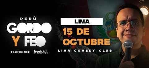 Gabriel Murillo: Gordo y feo — Teatro — Lima Comedy Club