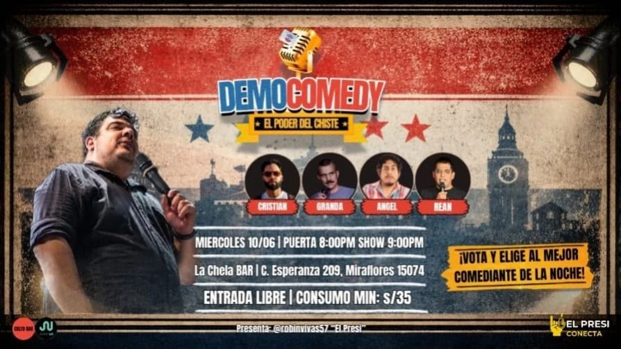 Democomedy: el Poder del Chiste | Stand-up Comedy