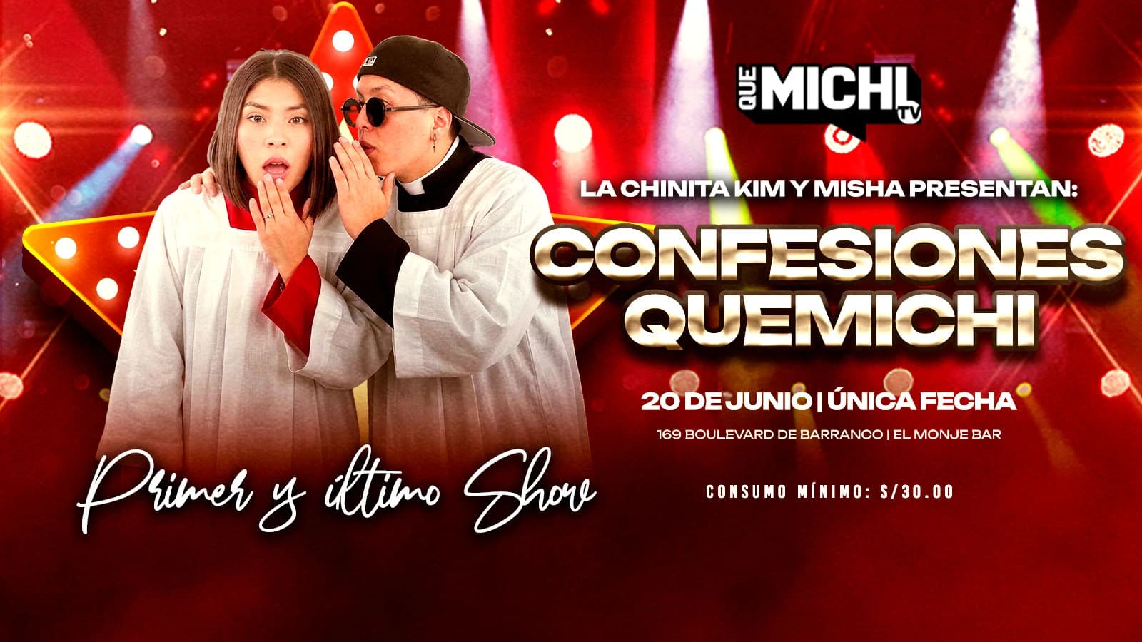 Confesiones Quemichi | Primer y Unico Show — Otro