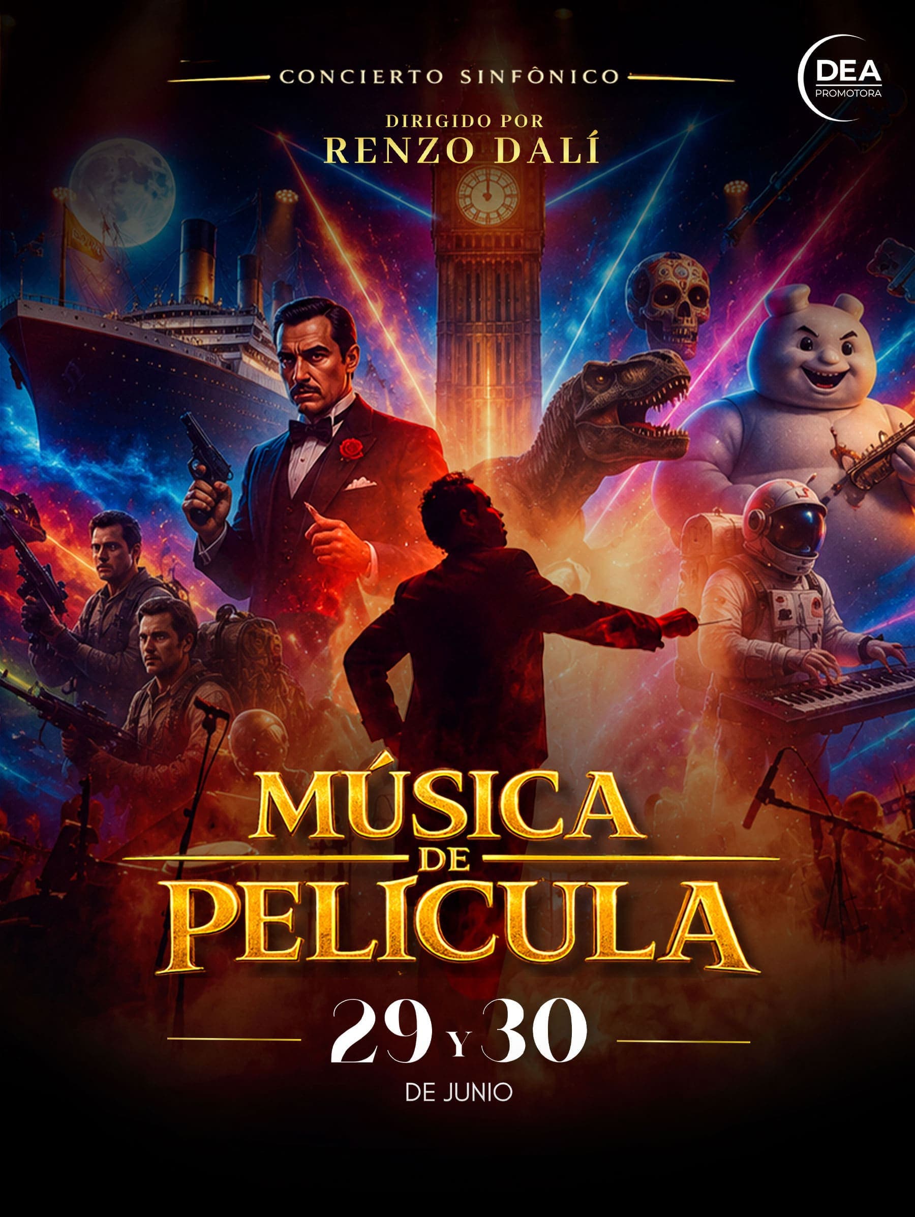 MÚSICA DE PELÍCULA — Cine — TEATRO MUNICIPAL DE SURCO