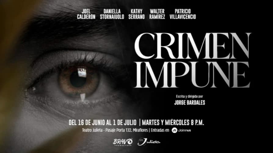 CRIMEN IMPUNE — Teatro — TEATRO_JULIETA