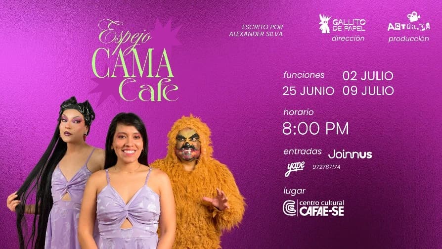 Espejo / Cama/café — Teatro