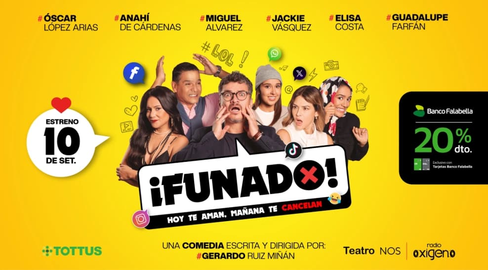 ¡FUNADO! – Comedia Teatral