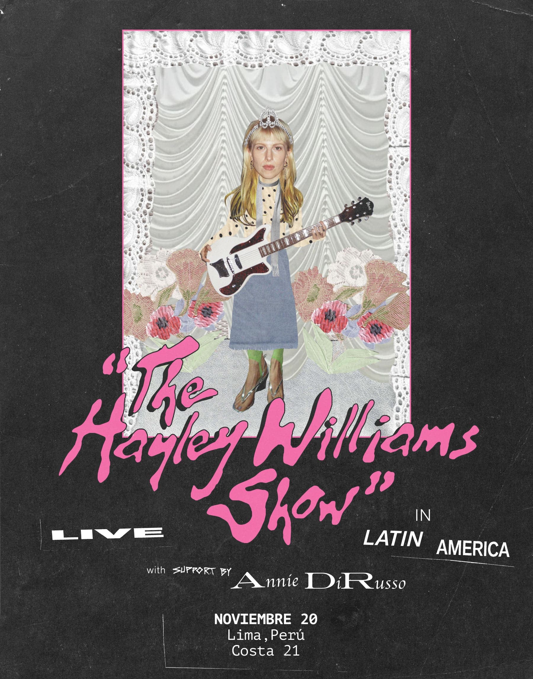 THE HAYLEY WILLIAMS SHOW — Otro — MULTIESPACIO COSTA 21
