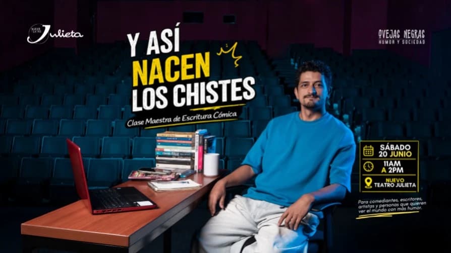 Y así nacen los chistes - Clase Maestra de Escritura Cómica — Taller