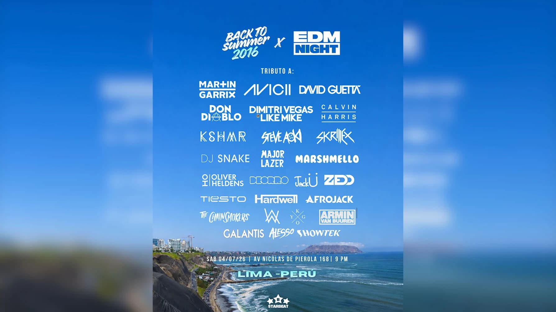 BACK TO SUMMER X EDM NIGHT — Otro