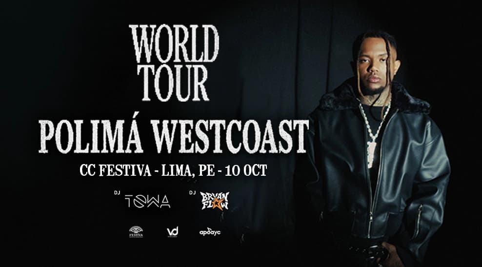 Polimá Westcoast, DJ Bryanflow y DJ Towa en Lima