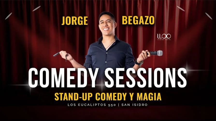 Jorge Begazo presenta "Comedy Sessions" — Teatro