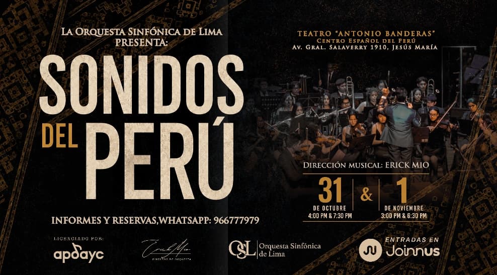 Sonidos del Perú — Concierto — Centro Español del Perú