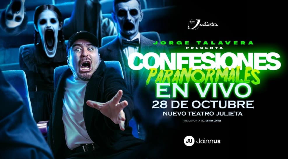 Confesiones Podcast en vivo — Teatro — Teatro Julieta