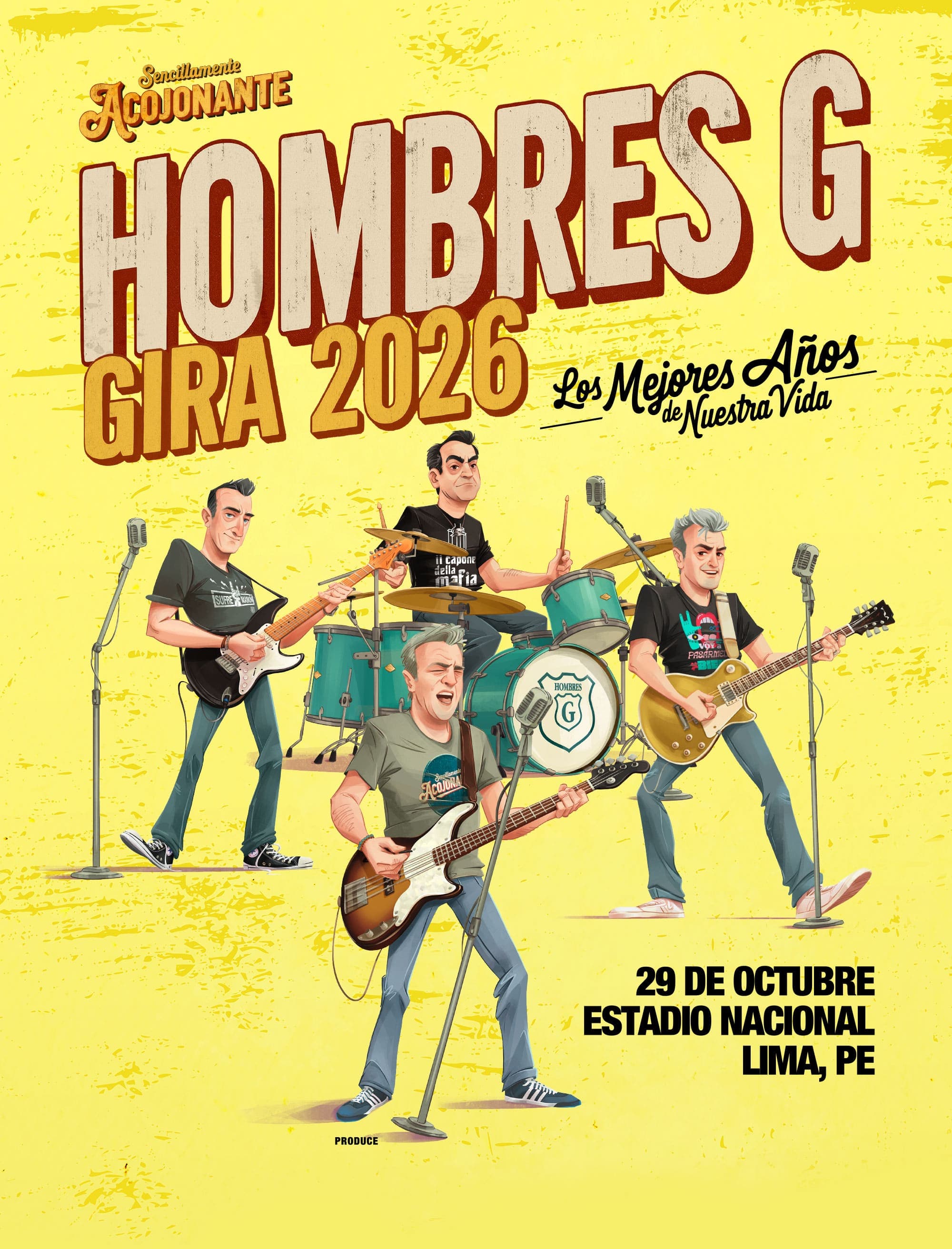 HOMBRES G EN LIMA — Otro — Estadio Nacional