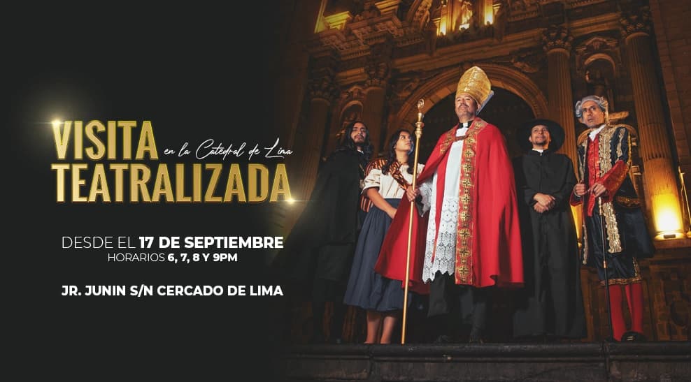 Visita Teatralizada a la Catedral de Lima — Teatro