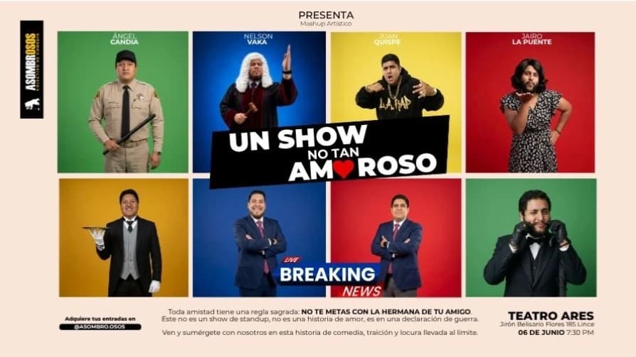 Un Show No Tan Amoroso — Teatro