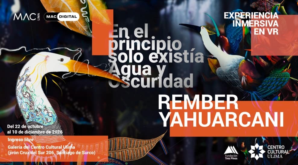 En el principio solo existía Agua y Oscuridad — Exposición — Centro Cultural de la Universidad de Lima
